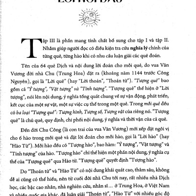 Ứng Dụng Kinh Dịch Trong Cuộc Sống - Tập 3: Nghĩa Lý Của 64 Quẻ Dịch (PNu)