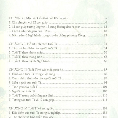 Hồ Sơ Tính Cách 12 Con Giáp - Bí Mật Tuổi Tí (Tặng Kèm Postcard)