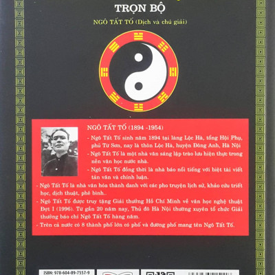 Kinh Dịch Trọn Bộ (Bìa Cứng) - Ngô Tất Tố (Tái Bản 2019)