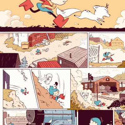 Hildafolk Comics 5: Hilda And The Stone Forest