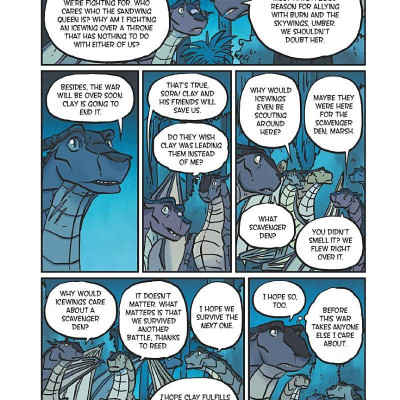 Wings Of Fire #4: The Dark Secret: A Graphic Novel