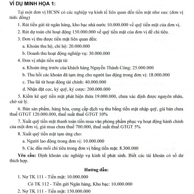 Chế Độ Kế Toán Hành Chính, Sự Nghiệp (Theo Thông Tư Số: 24/2024/TT-BTC Ngày 17/04/2024 Của Bộ Trưởng Bộ Tài Chính)