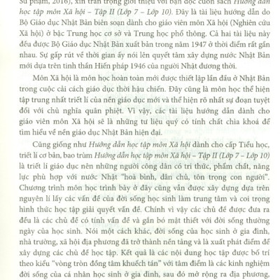 Hướng Dẫn Học Tập Môn Xã Hội - Tập 2 (Lớp 7 - Lớp 10)