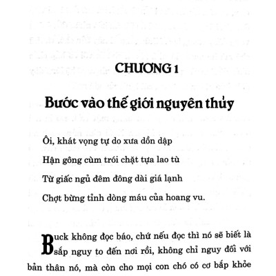 Tiếng Gọi Của Hoang Dã (Tái Bản 2019)