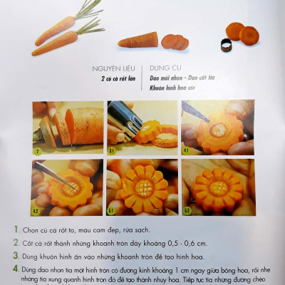 Nghệ Thuật Trang Trí & Cắt Tỉa Rau Củ