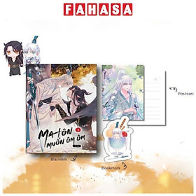Sách - Ma Tôn Muốn Ôm Ôm - Tập 1 - Tặng Kèm Bookmark + Postcard Bồi Cứng