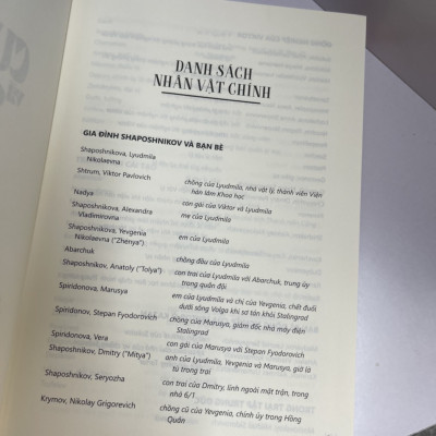 (Bìa cứng) CUỘC ĐỜI VÀ SỐ PHẬN - Vasily Semyonovich Grossman, dịch giả Thiên Nga – Nhã Nam