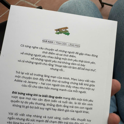 ĐỜI BỪNG SÁNG KHI TA BIẾT LÃNG QUÊN – Marc Levy – Linh Quang dịch – Nhã Nam – NXB Hội nhà văn