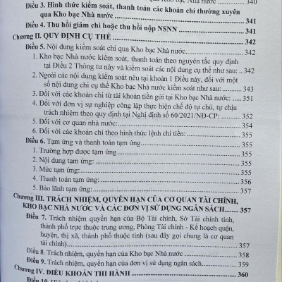  Hướng dẫn cơ chế kiểm soát, thanh toán các khoản chi thường xuyên qua kho bạc nhà nước áp dụng đối với cơ quan, đơn vị, tổ chức giao dịch với hệ hống kho bạc nhà nước