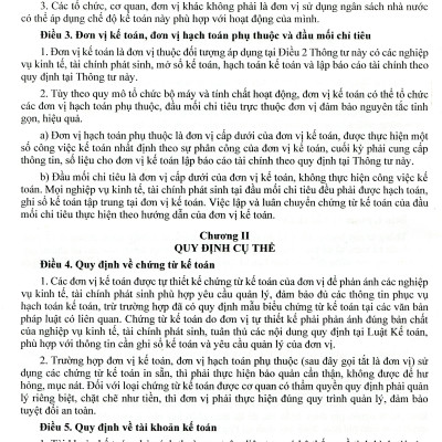Chế Độ Kế Toán Hành Chính, Sự Nghiệp (Theo Thông Tư Số: 24/2024/TT-BTC Ngày 17/04/2024 Của Bộ Trưởng Bộ Tài Chính)
