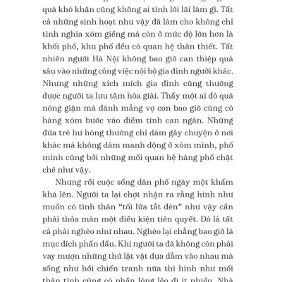 Hà Nội - Chút Bụi Trên Vai Người