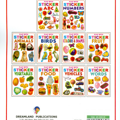 Play With Sticker - Colours & Shapes (Chơi Cùng Hình Dán - Màu Sắc Và Hình Dáng)