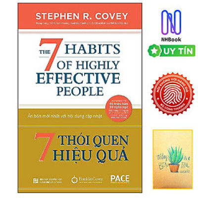 Sách 7 Thói Quen Hiệu Quả (The 7 Habits Of Highly Effective People)- Tặng sổ tay