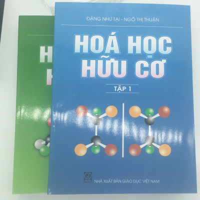 Combo Bộ Sách Hóa Học Hữu Cơ Tập 1 + Tập 2 