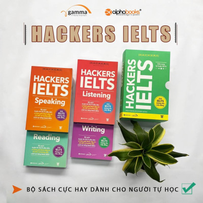 Combo Hackers IELTS (4 cuốn) - Bản Quyền