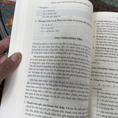 SỔ TAY TÍNH TOÁN CỦA NHÀ ĐẦU TƯ BẤT ĐỘNG SẢN – Michael C. Thomsett – Hà Phương Anh dịch - NXB Xây Dựng 