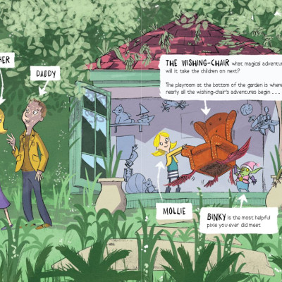 A Wishing-Chair Adventure: Off On A Holiday Adventure: Colour Short Stories