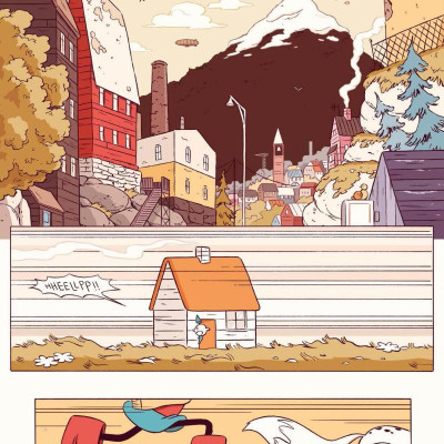 Hildafolk Comics 5: Hilda And The Stone Forest