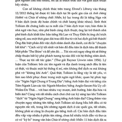 Sách - Chúa Tể Những Chiếc Nhẫn - Tập 1 - Đoàn Hộ Nhẫn (Tái Bản 2025)