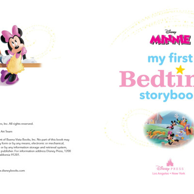 My First Minnie Mouse Bedtime Storybook