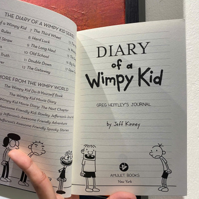 Sách - Diary of a Wimpy Kid (Book 1) by Jeff Kinney - Sách thiếu nhi tiếng Anh nhập khẩu UK