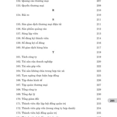 Thuật ngữ pháp lý trong lĩnh vực thương mại và đầu tư - bản in 2024