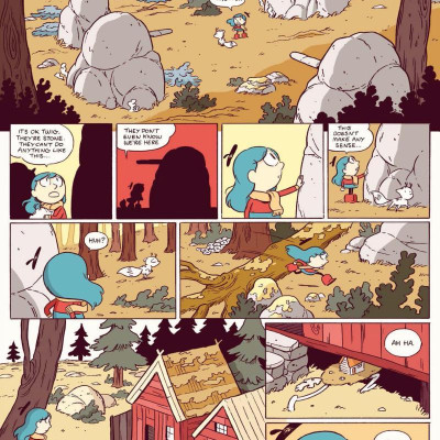 Hildafolk Comics 5: Hilda And The Stone Forest