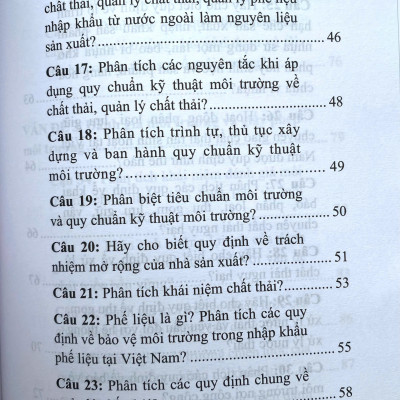 Hướng Dẫn Ôn Tập Luật Môi Trường