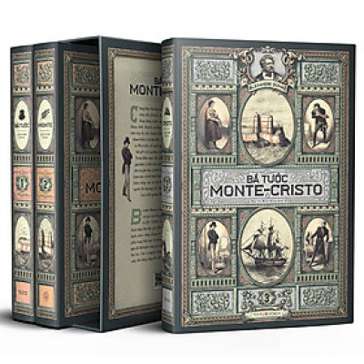 Bá tước Monte-Cristo, trọn bộ 3 tập