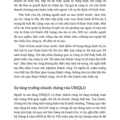 1 Thắng 9 Bại - Câu Chuyện Khởi Nghiệp Và Gây Dựng Thương Hiệu Của Ông Chủ UNIQLO - Tỷ Phú Giàu Nhất Nhật Bản