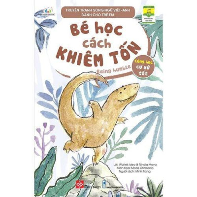 Sách - Truyện tranh song ngữ Việt - Anh dành cho trẻ em - Cùng học cư xử tốt - Combo 10 Cuốn - Đinh Tị Books