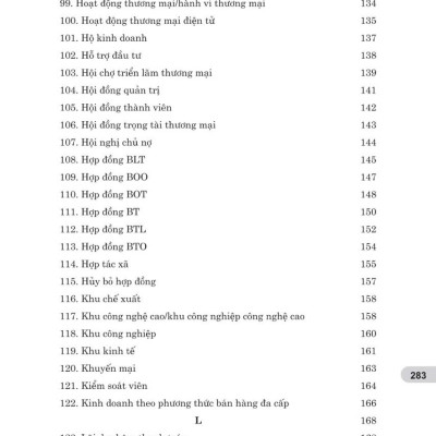 Thuật ngữ pháp lý trong lĩnh vực thương mại và đầu tư - bản in 2024