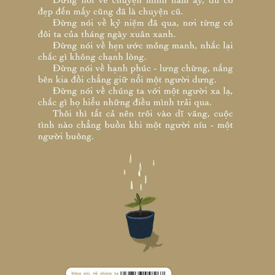 Đừng Nói Về Chúng Ta Với Người Sau - Tặng Kèm Postcard