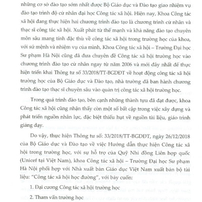 Công Tác Xã Hội Với Gia Đình, Cộng Đồng Và Hệ Thống Nhà Trường