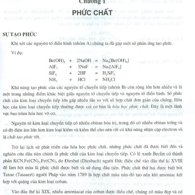 Hóa Học Vô Cơ Cơ Bản - Tập 3 - Các Nguyên Tố Chuyển Tiếp (Tái bản)
