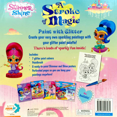 Shimmer & Shine Paint W/ Glitt