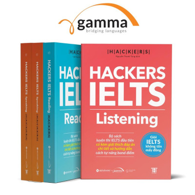 Combo Hackers IELTS (4 cuốn) - Bản Quyền