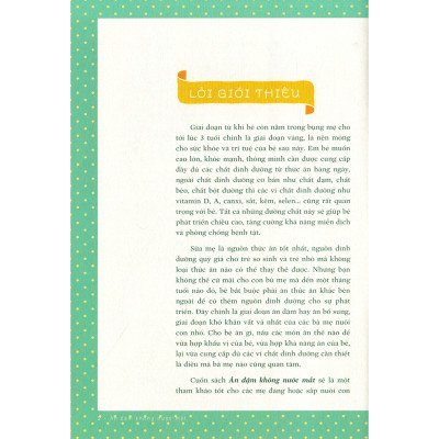 Ăn Dặm Không Nước Mắt (Tái Bản 2018)