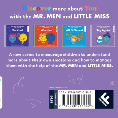 Truyện đọc thiếu nhi  tiếng Anh: Mr. Men and Little Miss Discover You — MR. MEN LITTLE MISS: TRY AGAIN