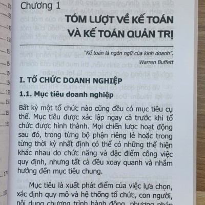 Kế toán quản trị giản lược