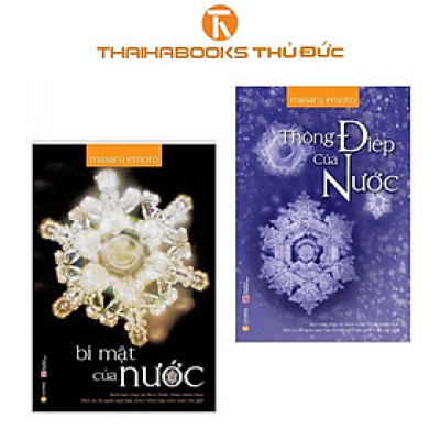 Sách - bo Bí mật của nước + Thông điệp của nước - Thái Hà Books