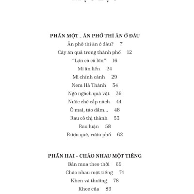 Hà Nội - Chút Bụi Trên Vai Người