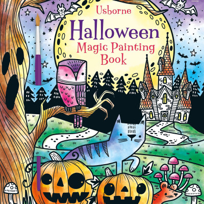 Halloween Magic Painting Book