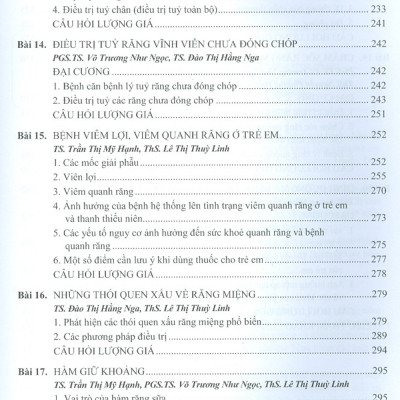 Răng Trẻ Em (Tái bản năm 2021)