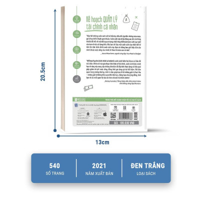Sách Kế Hoạch Quản Lý Tài Chính Cá Nhân: Phương Pháp 9 Bước Để Đạt Được Tự Do Tài Chính - MCBOOKS - BẢN QUYỀN