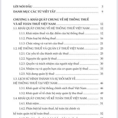 Sách - Thuế và kế toán thuế trong doanh nghiệp - Lý thuyết và thực hành (Tái bản lần thứ nhất)