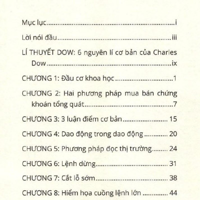Lý Thuyết Dow - Khoa Học Đầu Cơ Chứng Khoán: Bí Quyết Phân Tích Hành Vi Thị Trường Của Cha Đẻ Chỉ Số Dow Jones (Tái Bản 2023)