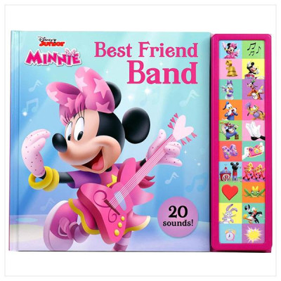 Sách ngoại văn: Disney Junior Minnie Mouse - Best Friend Band (20 Button Sound Book)