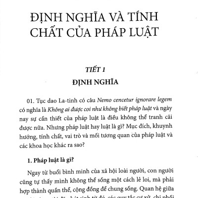Pháp Luật Đại Cương Và Nhà Nước Pháp Quyền
