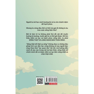 Sống Thật Để Thật Sự Sống (Tâm Lý Học)  - Bản Quyền